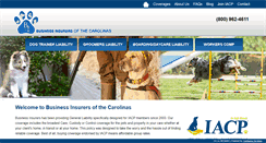 Desktop Screenshot of dogtrainerins.com